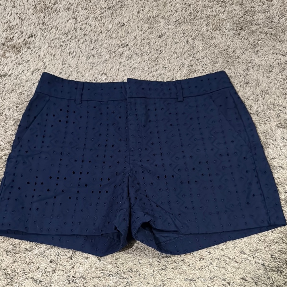 Banana Republic Factory Women’s Dark Blue 100% Cotton Shorts Size 8